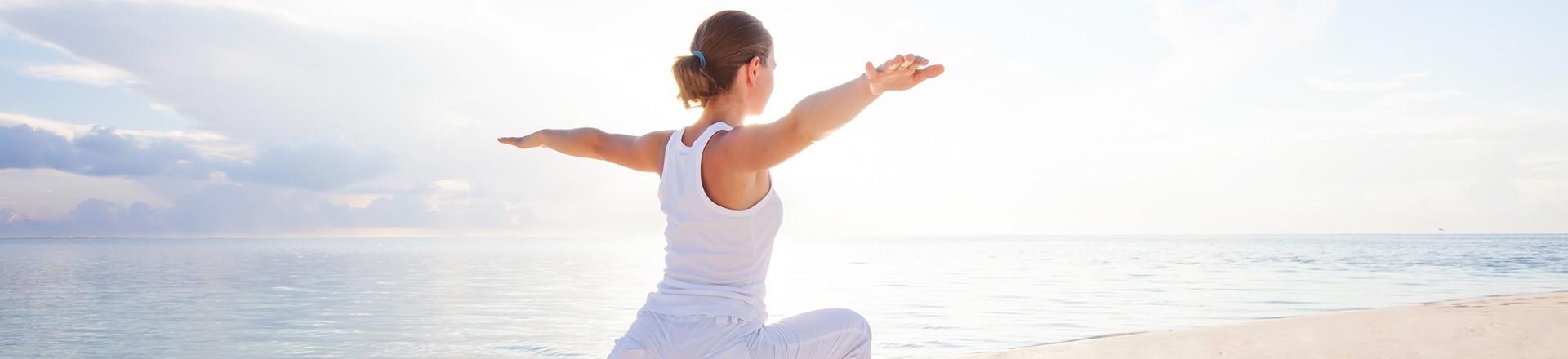 warrior pose, yoga