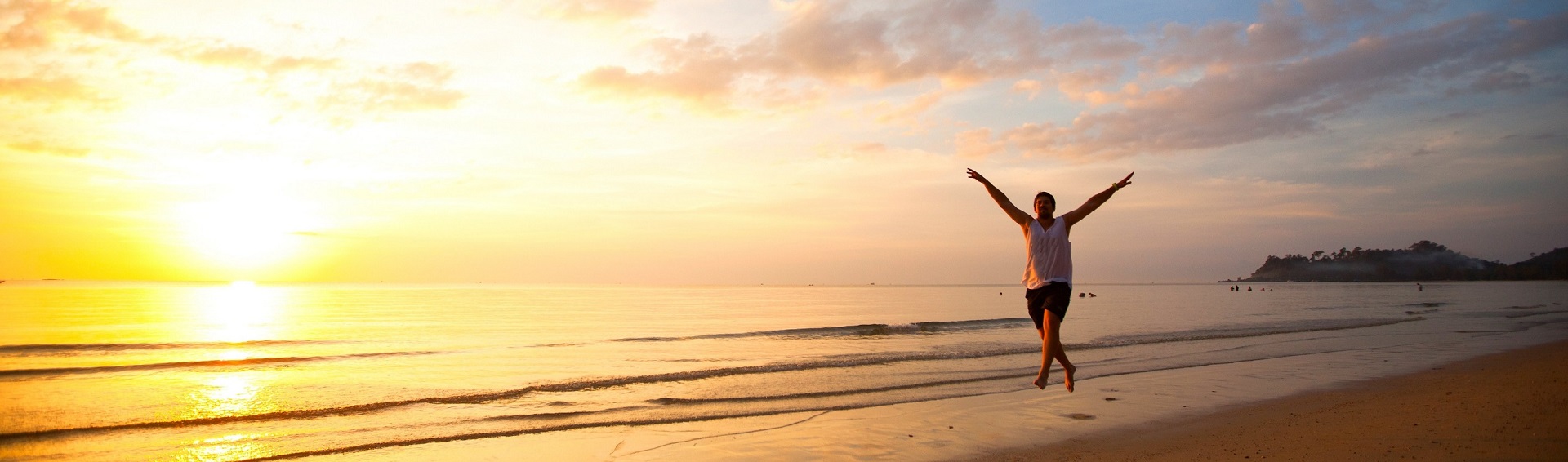 grounding barefoot and exercising on beach for health